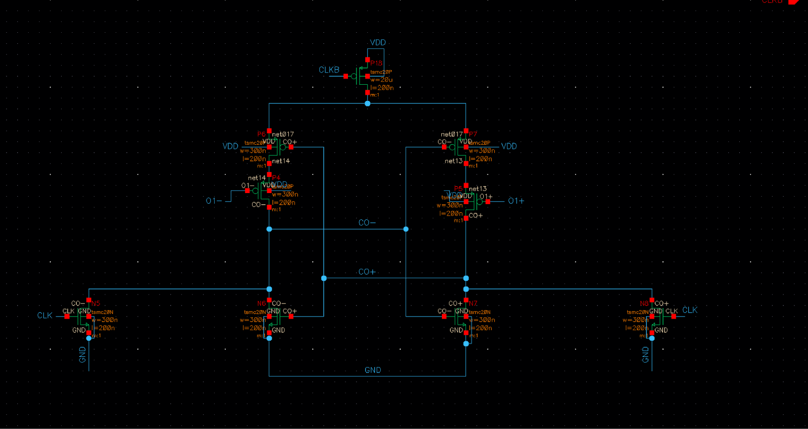 Latch Stage Circuit