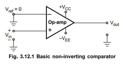 Op-Amp Comparator Circuit